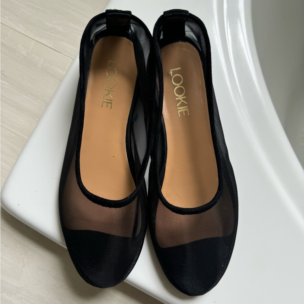 Custom Lookie Mesh Ballet Flats